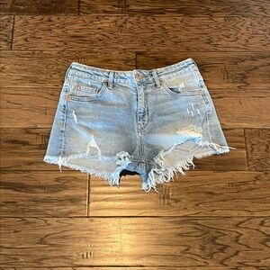 Mavi Jeans Cut Off High Rise Shorts Size 27